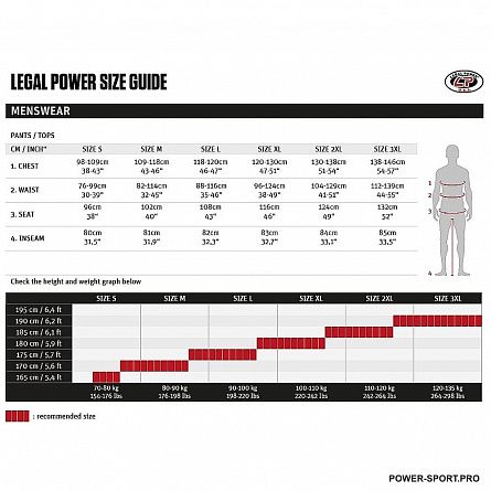 LEGAL POWER LP-6666-864\BK Штаны "Legal Power" 