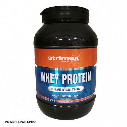 фото STRIMEX Whey Protein Silver Edition 900 г банка