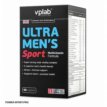 фото VP LABORATORY Ultra Men’s Sport Multivitamin Formula 90 кап