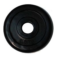 ZCO CLASSIC Диск Ф26 обрезиненный черный  0,5 кг