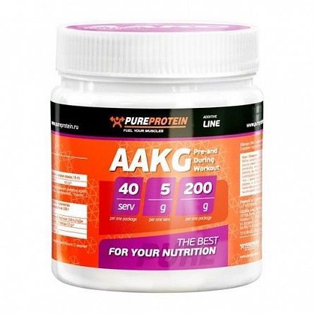 фото PURE PROTEIN AAKG 200 г