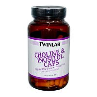 фото TWINLAB Choline & Inositol 500 mg 100 капс