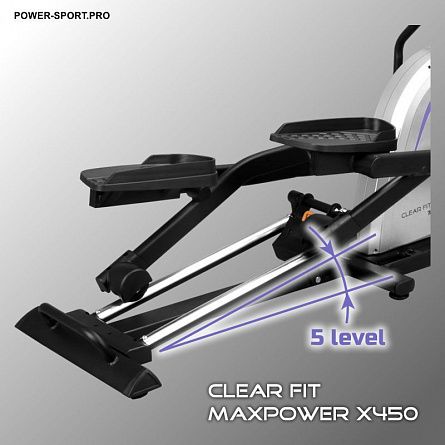 CLEAR FIT MaxPower X 450 Эллиптический тренажер домашний