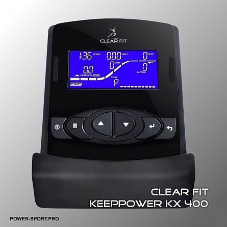 CLEAR FIT KeepPower KX 400 Эллиптический тренажер домашний