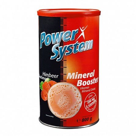 фото POWER SYSTEM Mineral Booster + L-Carnitin 800 г