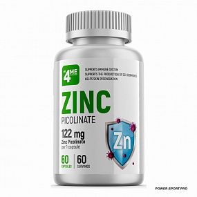 фото 4ME NUTRITION Zinc Picolinate 122 mg 60 капс