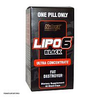фото NUTREX Lipo 6 Black Ultra Concentrate 60 капс