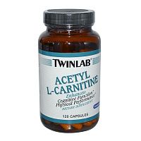 фото TWINLAB Acetyl L-Carnitine 500 mg 120 капс.