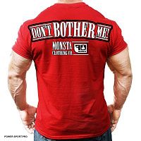 MONSTA M-TEE-336-RD Футболка "DON'T BOTHER RED" 