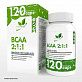 NATURAL SUPP BCAA 2:1:1+ 800 mg 120 капс