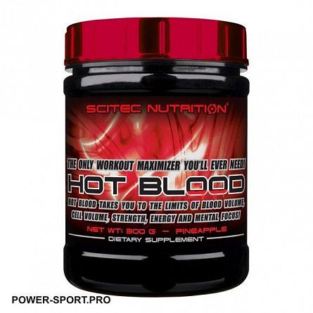 фото SCITEC NUTRITION Hot Blood 3.0 300 г