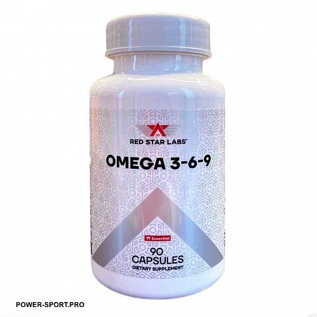 фото RED STAR LABS Omega 3-6-9 + Vitamin E 90 капс