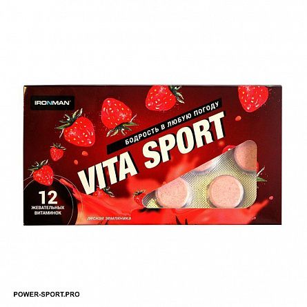 фото IRONMAN Vita Sport с янтарной кислотой 12 таб.