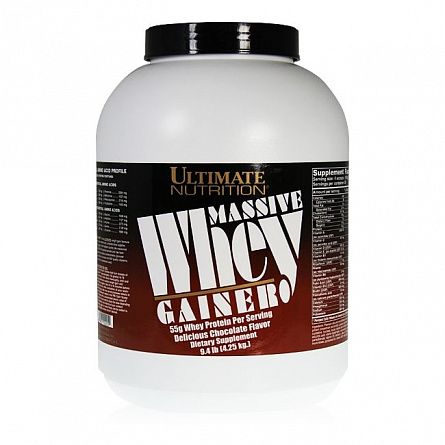 фото ULTIMATE NUTRITION Massive Whey Gainer 4270 г.