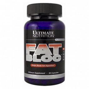 фото ULTIMATE NUTRITION Fat bloc 500 мг Chitosan 90 к