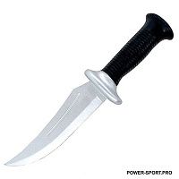 RUSSIA E414 Нож тренировочный резиновый черный