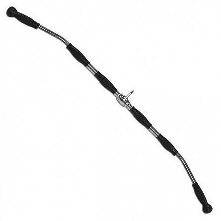 BODY SOLID MB-148RG Блочная ручка для мышщ спины L=122 см, обрезиненная с 3-мя хватами