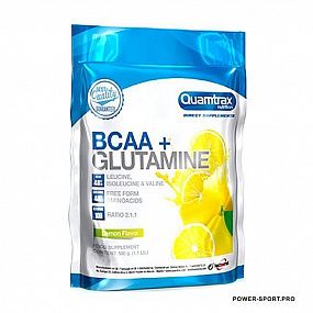 фото QUAMTRAX BCAA + Glutamine 500 г