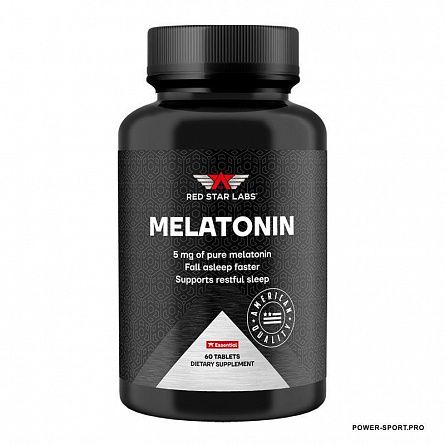 фото RED STAR LABS Melatonin 5 мг 60 т.