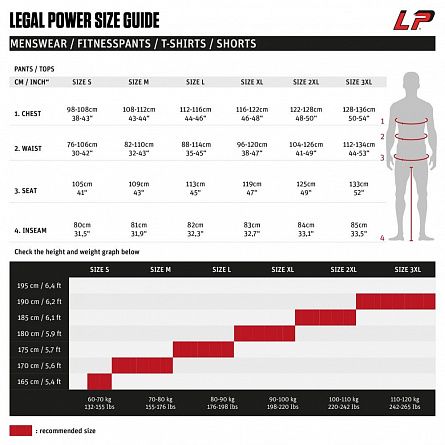 LEGAL POWER LP-6125.2-892-01 Шорты "Double Heavy Jersey"