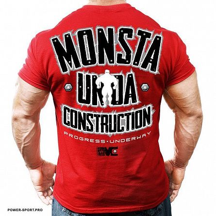 MONSTA M-TEE-018-RD Футболка "CONSTRUCTION RED"