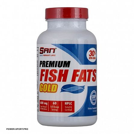 фото SAN Premium Fish Fats Gold 120 softgels