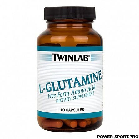 фото TWINLAB L-Glutamine 500 mg 100 капс