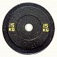 ZCO HI-TEMP Диск Ф50 обрезиненный черный евро-классик bamper plates 15 кг 
