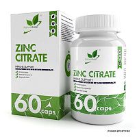 фото NATURAL SUPP Zinc Citrate 25 мг 60 капс