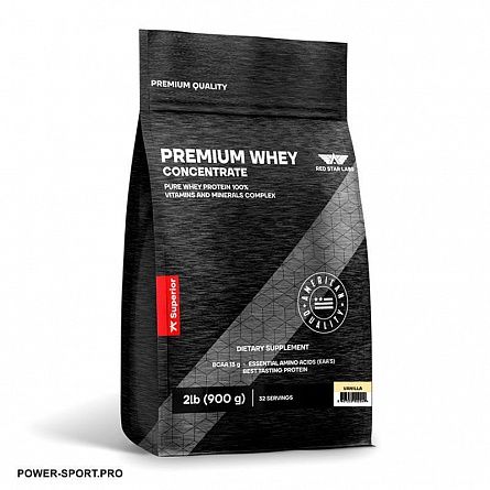 фото RED STAR LABS Premium Whey Concentrate 900 г