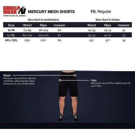 GORILLA GW 90957-409 Шорты "Mercury"