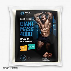 фото ТРИАВ Giant Mass 4000 35% Whey Concentrate + Vita formula + BCAA 1000 г