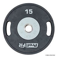 PROFI-FIT Диск Ф50 полиуретановый 15 кг