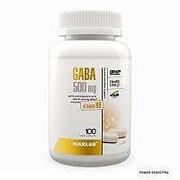 фото MAXLER GABA 500 mg 100 капс