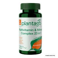 фото PLANTAGO Multivitamin & Mineral Complex 23 in 1 № 60 капс