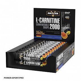 фото MAXLER L-Carnitine 2000 Comfortable Shape 25 мл 