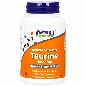 фото NOW Taurine 1000 мг 100 капсул фото NOW Taurine 1000 мг 100 капсул