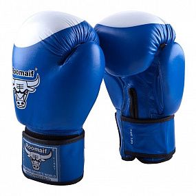 ROOMAIF RBG-100 Blue Перчатки боксерские, кожа ROOMAIF RBG-100 Blue Перчатки боксерские, кожа