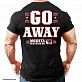 MONSTA M-TEE-335-BK Футболка "GO AWAY BLACK" 