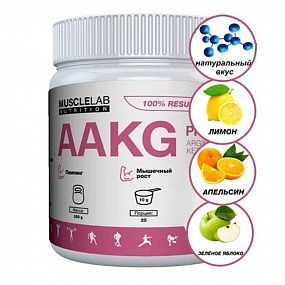 фото MUSCLELAB NUTRITION AAKG 250 г фото MUSCLELAB NUTRITION AAKG 250 г