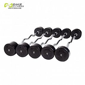 PROFI-FIT Штанги изогнутые 35-55 кг, 5 шт., шаг 5 кг