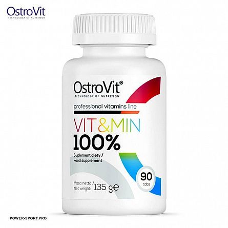 фото OSTROVIT Vit&Min 100% 90 tab
