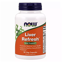 фото NOW Liver Refresh 90 капсул