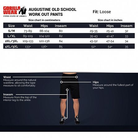 GORILLA GW 90940-800 Штаны "Augustine Old School"