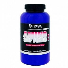 фото ULTIMATE NUTRITION Amino Softgels 300 к фото ULTIMATE NUTRITION Amino Softgels 300 к