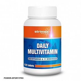 фото STRIMEX Daily Multivitamin 120 таб