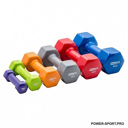 PROFI-FIT Гантель виниловая 3 кг