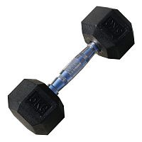 PROFI-FIT Гантель гексагональная обрезиненная  5 кг