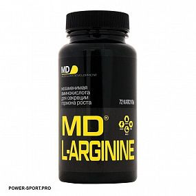 фото MD L-Arginine 72 капс