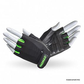 MAD MAX MFG-251\BK-GN "Rainbow" Перчатки женские для фитнеса